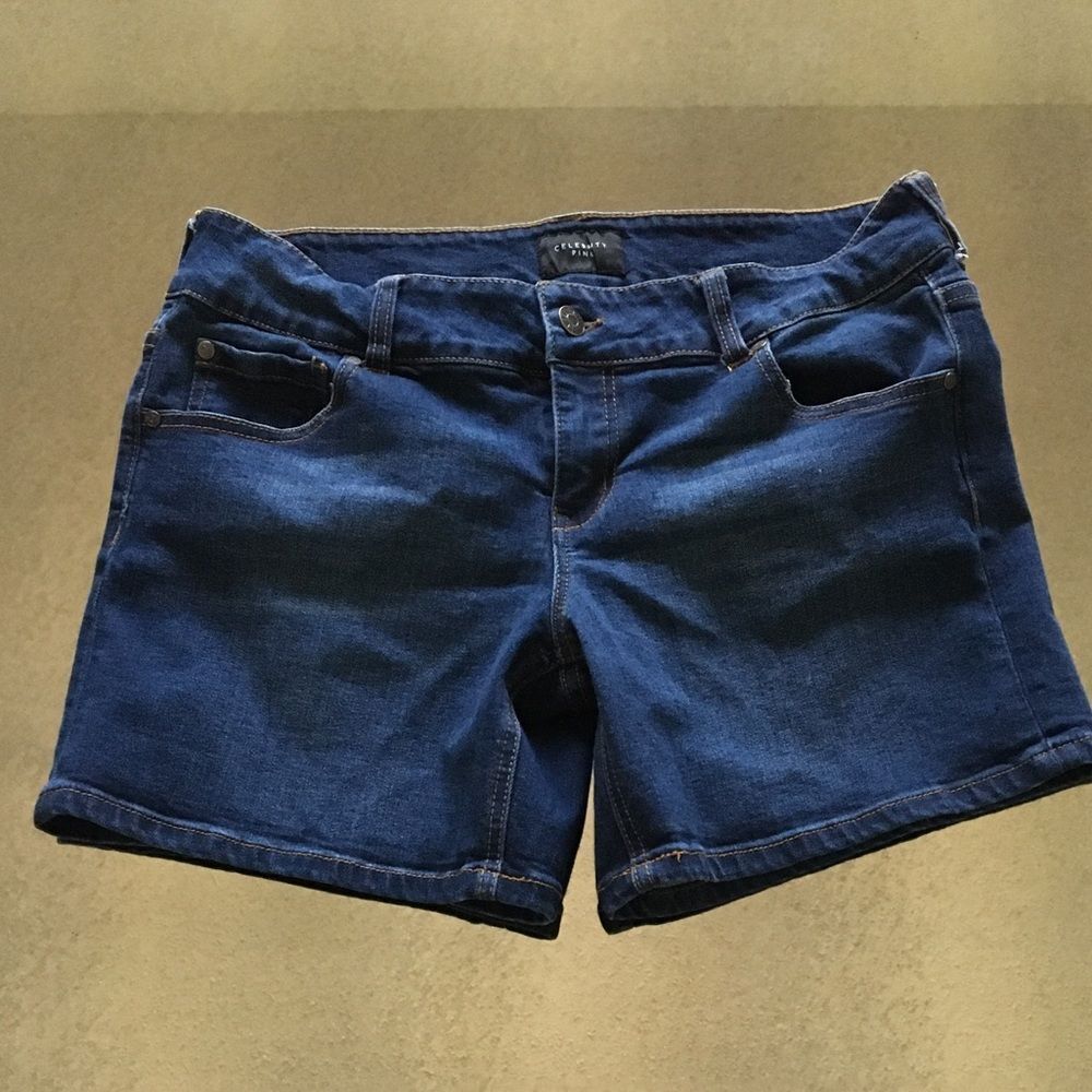 Celebrity Pink Denim Shorts